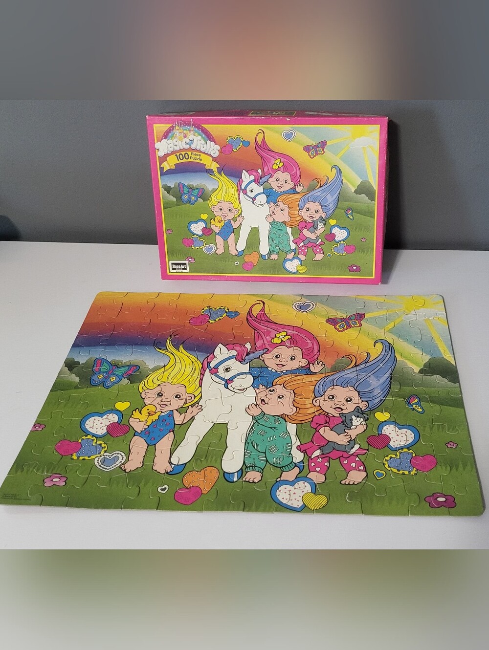 Vintage 1992 Trolls Puzzle # 08034